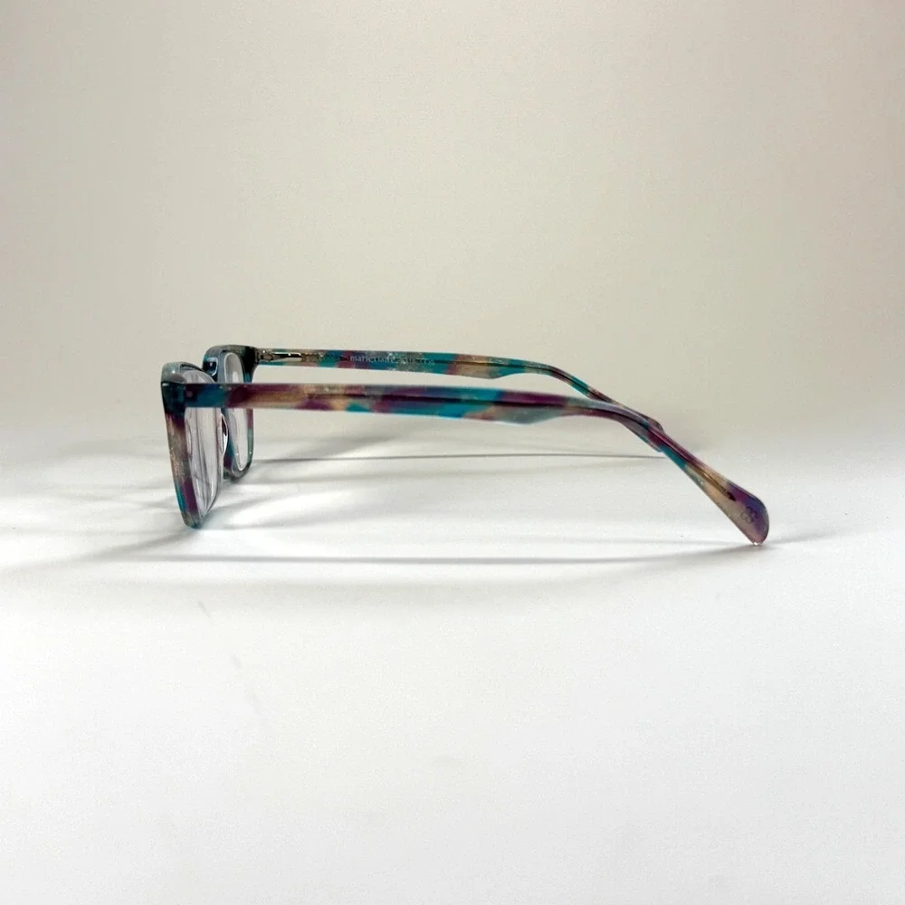MARIE CLAIRE 6318 Eyeglasses Frame Only 53-16-140 Blue Silk Tortoise Full Rim